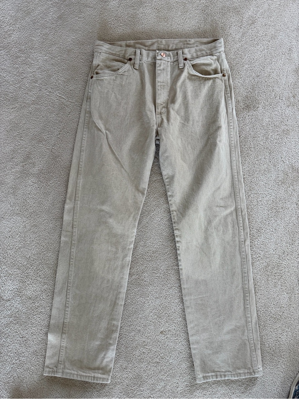 Wrangler Men's Pants in Light Tan